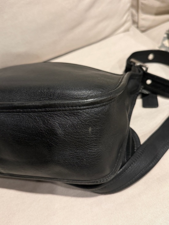 Vintage Coach Patricia's Legacy Bag #9951 - Black Glove-Tanned Leather - Picture 13 of 16